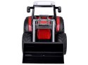 DUŻY TRAKTOR SPYCHACZ zabawka 2w1 - ruchome ramię i łyżka CZERWONY RC0666