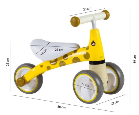 Rowerek biegowy "Żyrafa" Ecotoys