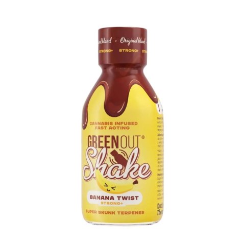 Shot konopny Green Out Shake Banana Twist 200 ml - Strong+