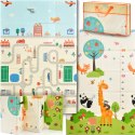 LITTLE STORY Foldable Double-sided XPE Foam Mat 180x120x1 cm XPE-F10120
