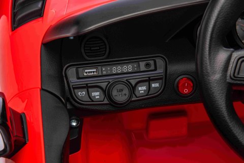 Pojazd Porsche 718 Czerwony