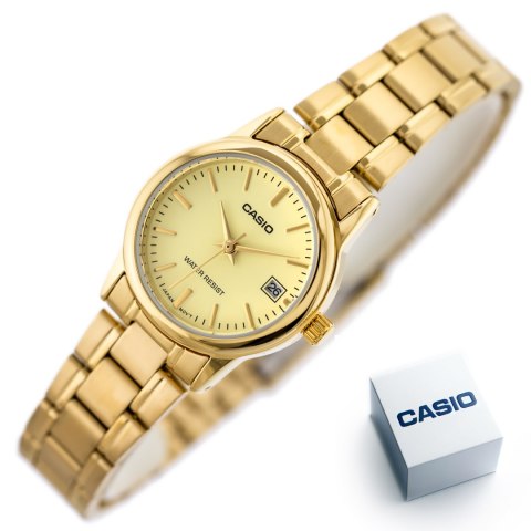 ZEGAREK DAMSKI CASIO LTP-V002G-9AUDF (zd587h) + BOX