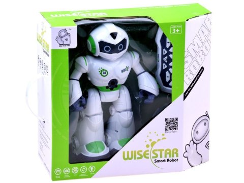 Zdalnie sterowany ROBOT tańczy Nauka angielskiego światło + dźwięk RC0447
