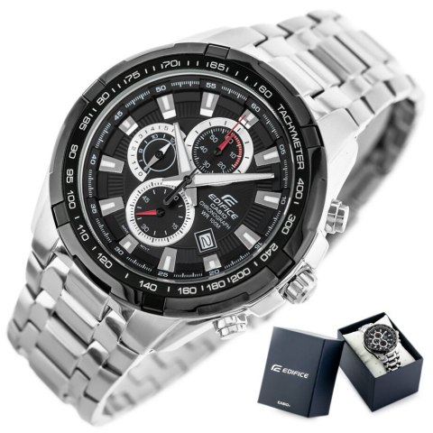 ZEGAREK MĘSKI CASIO EDIFICE EFR-539D-1A - 10ATM (zd114a) + BOX