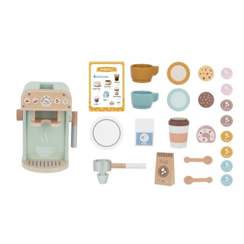 WOOPIE GREEN Drewniany Ekspres do Kawy Cukiernia Barista 25 el.