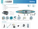 Bestway SUP HydroForce Glider Elite 381x79x15cm 2w1 6532G