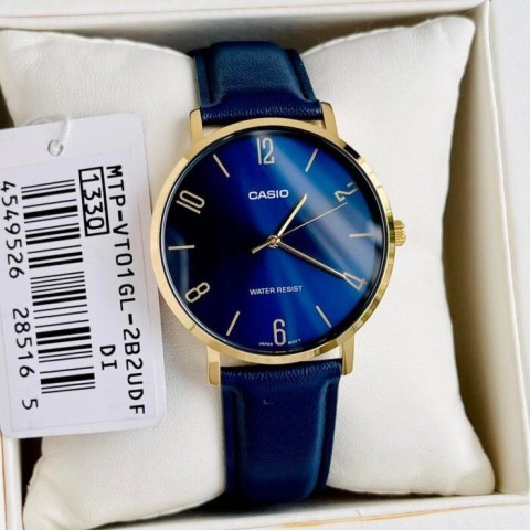Zegarek Casio Collection MTP-VT01GL-2B2