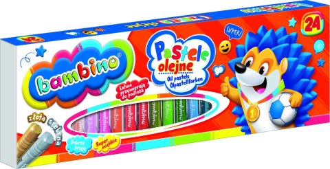 BAMBINO Pastele olejne 24 kolory