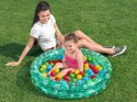 Bestway Suchy basen kulkami ZIELONY 91x20cm + 50 kulek 51141