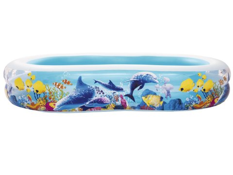 Bestawy Basen dmuchany fish'n friends 262 x 157x46cm 54118
