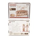 ROBOTIME Drewniane Puzzle 3D - Motocykl Cruiser