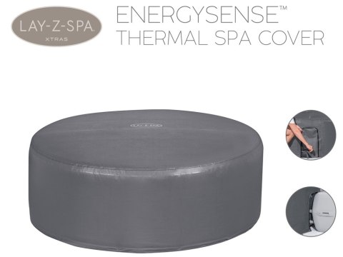 Bestway Pokrywa termiczna do Lay-Z-Spa pokrowiec ENEGYSENSE 180x66cm 60317