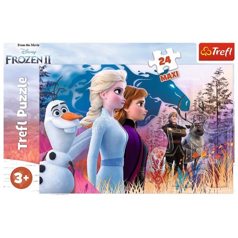 Puzzle - "24 Maxi" - Magiczna wyprawa Frozen 2 Trefl 14298