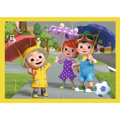 Puzzle - "4w1 (12, 15, 20, 24)" - Cocomelon, Poznaj bohaterów Trefl 34647