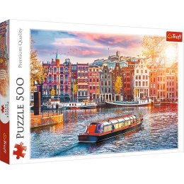 Puzzle 500 el. Amsterdam, Holandia Trefl 37428