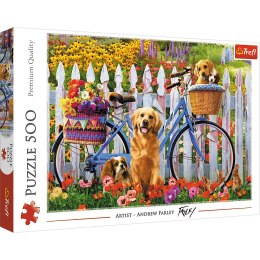 Puzzle 500 el. Pieska przygoda Trefl 37450