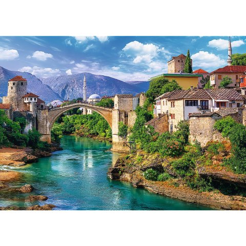 Puzzle 500 el. Stary Most w Mostarze, Bośnia i Hercegowina Trefl 37333