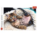 Puzzle - "1000" - Wesoły kotek Trefl 10448