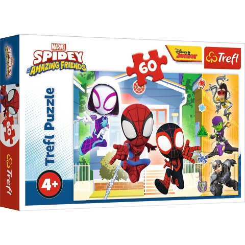 Puzzle - "60" - W świecie Spiday'a Trefl 17371