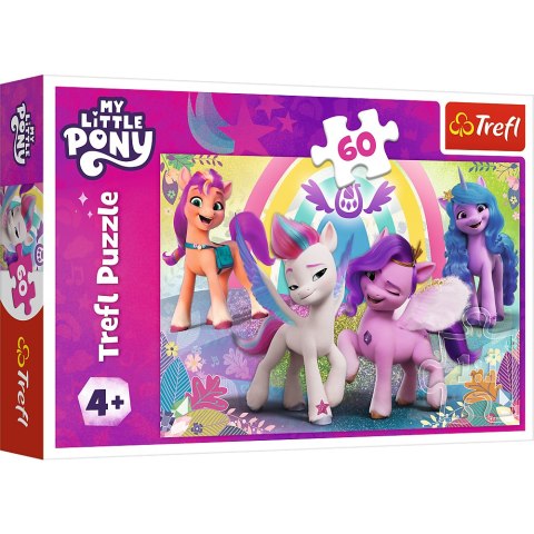 Puzzle My Little Pony 60 el. W świecie przyjaźni Trefl 17390