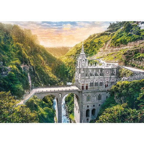 Puzzles - "1000" - Sanktuarium Las Lajas, Kolumbia Trefl 10724