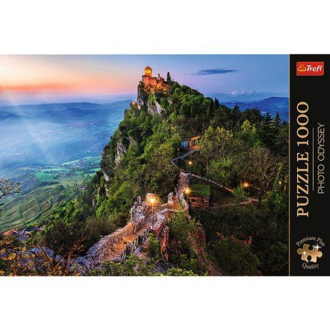 Puzzle - "1000 Premium Plus" - Photo Odyssey: Wieża Cesta, San Marino Trefl 10822