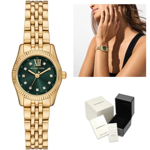 ZEGAREK DAMSKI MICHAEL KORS MK4842 - LEXINGTON + BOX