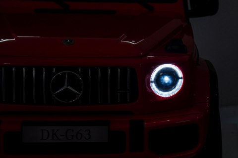 Pojazd Mercedes Benz G63 AMG XXL STRONG Czerwony