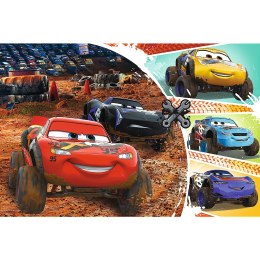 Puzzle - 60 - Zygzak McQueen z przyjaciółmi - Disney Cars 3 17327