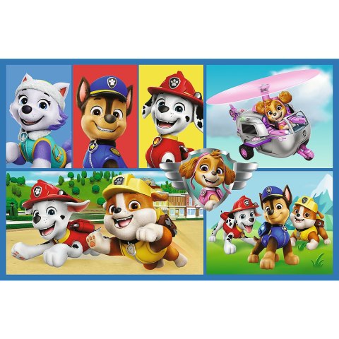 Puzzle - 2x70 - Psi Patrol rządzi Trefl 34441