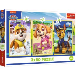 Puzzle - 3x50 - Nasze pieski Trefl 34878