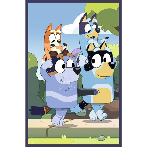 Puzzle - 3x50 - Rodzina Bluey Trefl 34890
