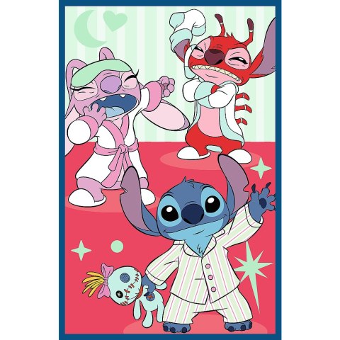 Puzzle - 3x80 - Świat Stitcha Trefl 34885