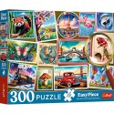 Puzzle - 300 EasyPiece - Znaczki pocztowe Trefl 23100