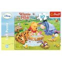 Puzzle Disney Kubuś Puchatek 30 el. Kąpiel Prosiaczka 18198