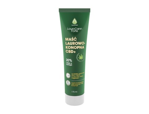 LauroCann Forte maść konopna 20% z CBD i olejem laurowym - LauroCann - 175 ml