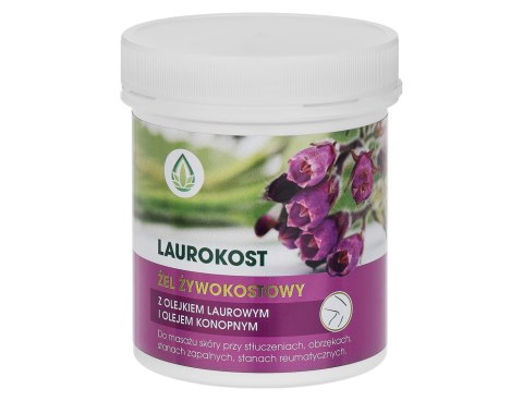 Laurokost żel żywokostowy z olejkiem laurowym i olejem konopnym - LauroCann - 250 ml