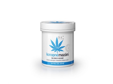 Maść konopna extra chłodząca - konopne mazani - HC MedicProgress - 250 ml