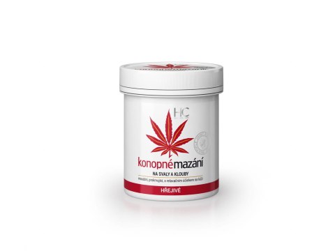 Maść konopna rozgrzewająca - konopne mazani - HC MedicProgress - 250 ml
