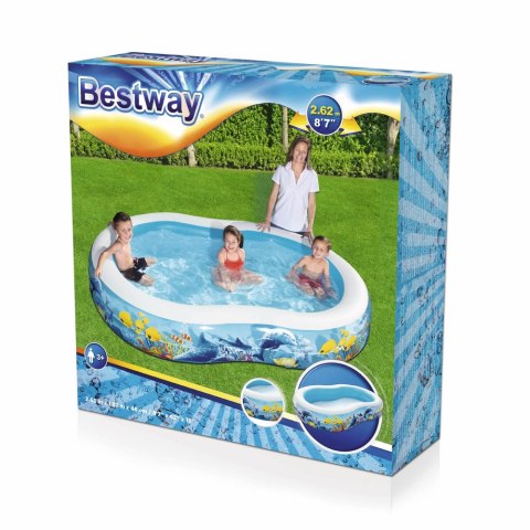 Basen Dmuchany Ocean 262 x 157 x 46 cm Bestway