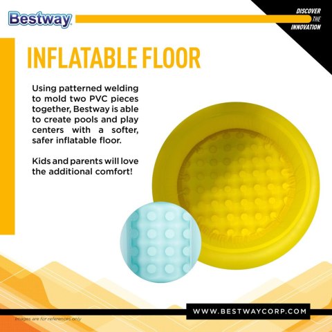 Basen Dmuchany Tęcza 152 cm x 30 cm Bestway