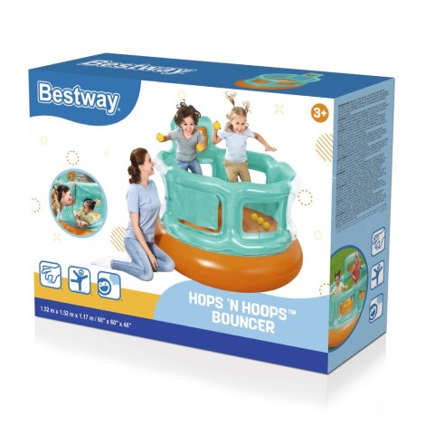 Dmuchana Trampolina Dla Dzieci 152 x 117cm Bestway