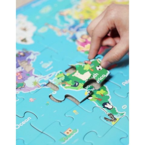 CLASSIC WORLD Puzzle Mapa Świata