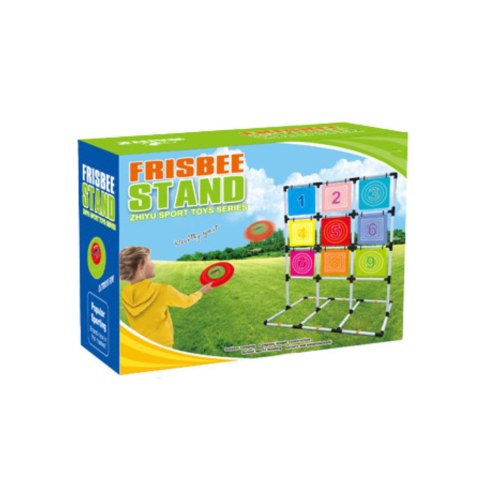 Gra Zręcznościowa Rzut Frisbee Dyskiem Do Celu Domowa Ogrodowa