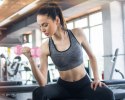 Hantle sześciokątne zestaw 2x3 kg ciężarki do ćwiczeń obciążniki fitness różowe ModernHome