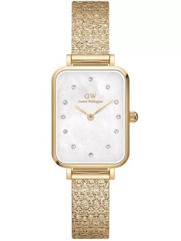 ZEGAREK DAMSKI DANIEL WELLINGTON Quadro Lumine Pressed Piano 20mm DW00100582 + BOX (zw519a)