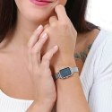 ZEGAREK DAMSKI DANIEL WELLINGTON Quadro Silver Mesh DW00100667 + BOX (zw519k)