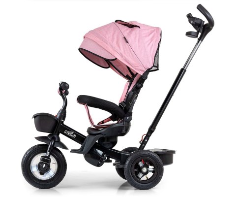Milly Mally Rowerek Trójkołowy Movi Black-Pink