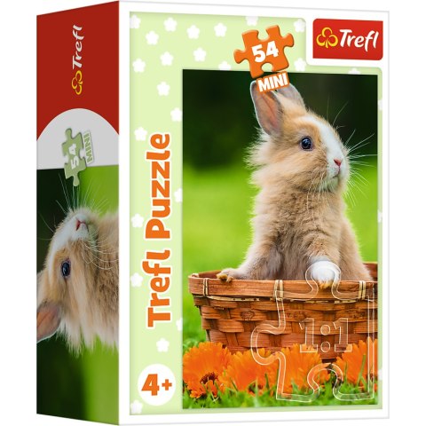 Puzzle - 54 mini - Urocze zwierzątka - Trefl 54195