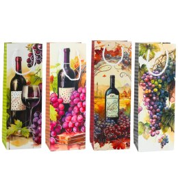 Torba Prezentowa Na Wino Butelkę Papierowa 35 x 12 x 9 cm